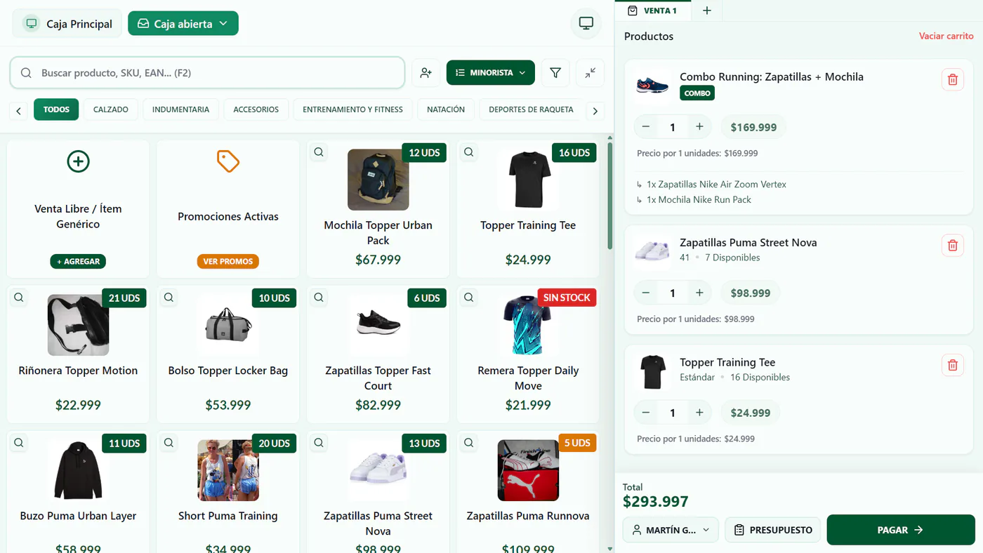 Venta rápida desde el celular — Para kioscos